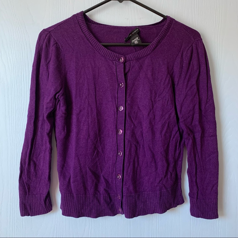 New York and Company Button Up Sweater